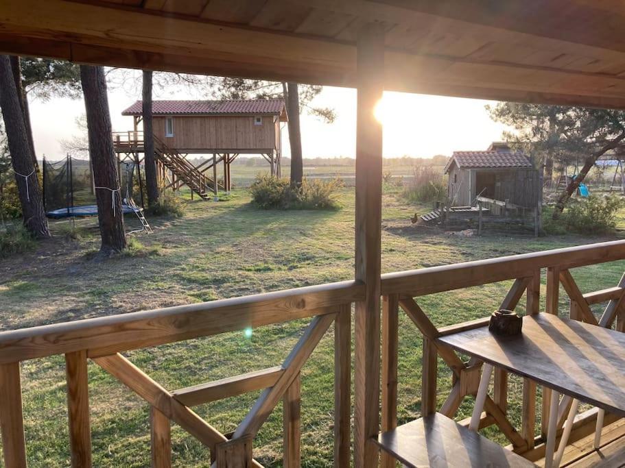 Le Gite De L'Aerogrange Biscarrosse Esterno foto