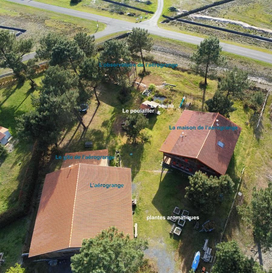 Le Gite De L'Aerogrange Biscarrosse Esterno foto
